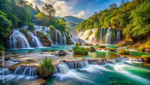 Breathtaking Natural Landscape Scenery Capturing the Beauty of Nature's Wilderness and Open Spaces
