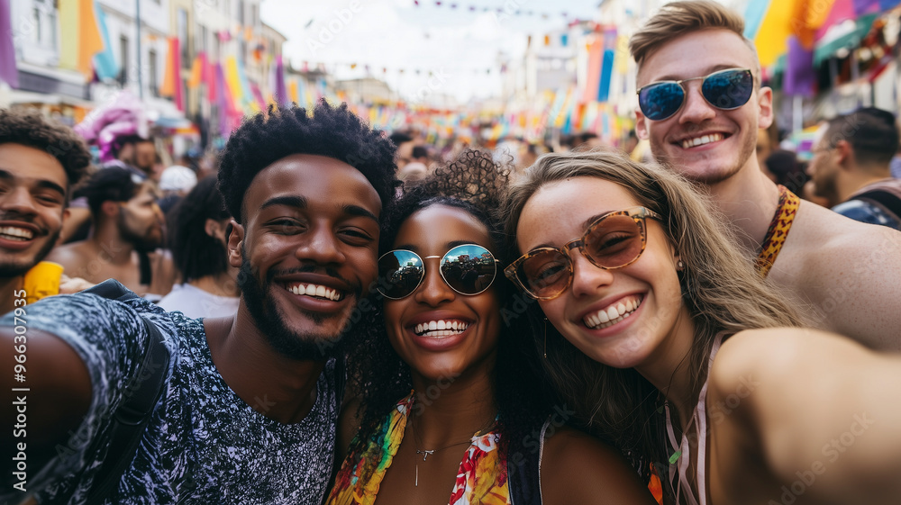 A group of people are smiling and posing for a picture A group of people are smiling and posing for a picture