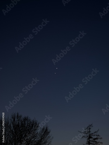 Conjuction of Jupiter nad Venus photo