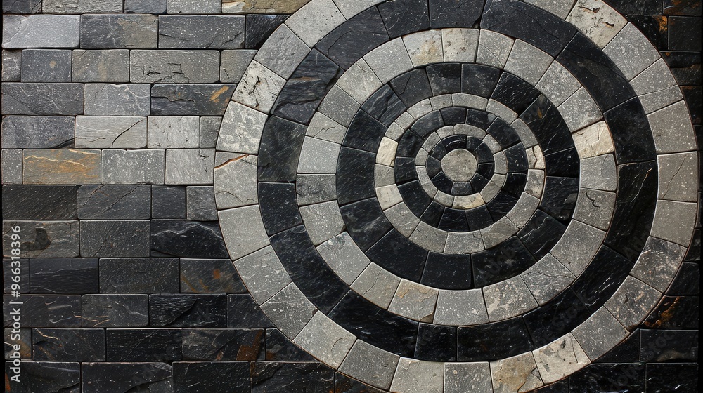 Fototapeta premium target on a wall, illustration, wallpaper, background