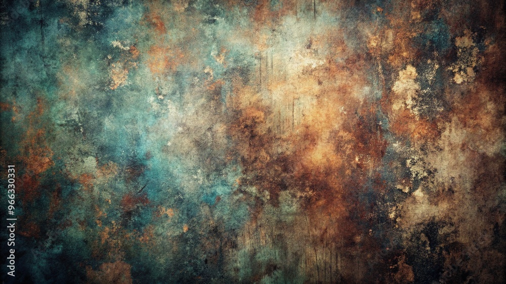 A Grunge Texture Featuring Dark and Muted Colors Perfect for Backgrounds and Graphic Design Projects