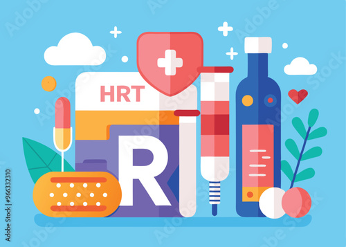 HRT or Hormone Replacement Therapy