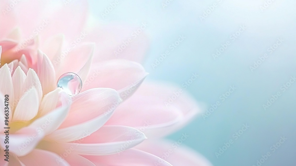 A clear photo of a pink flower, close-up, featuring water droplets on its petals A clear photo of a pink flower, close-up, featuring water droplets on its petals