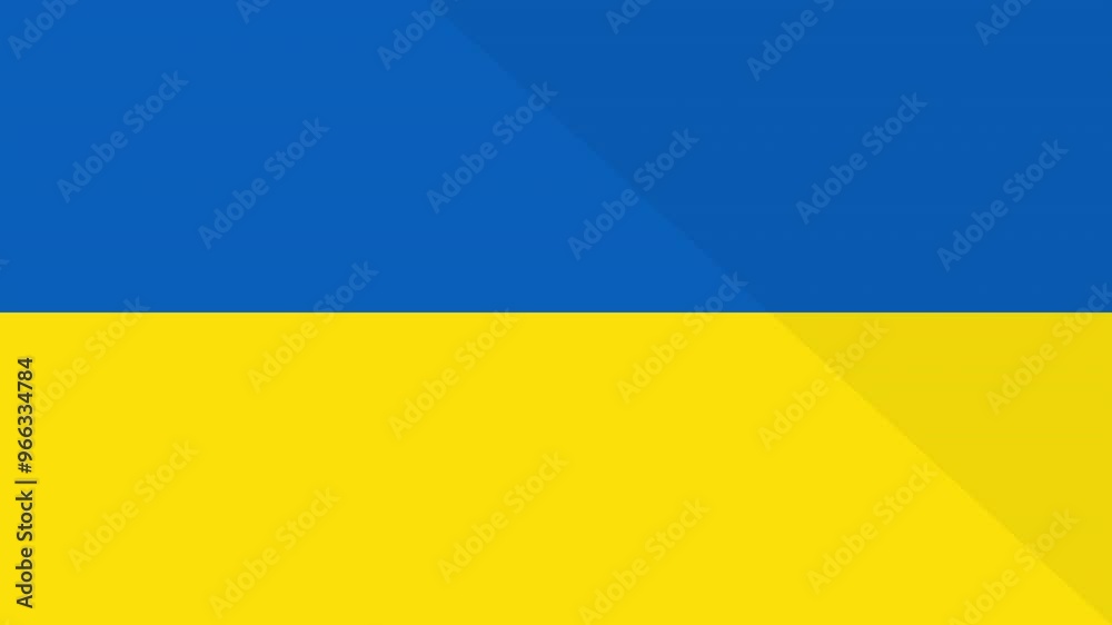 Animation of the appearance and disappearance of a flat flag 2D Ukraine Animation of the appearance and disappearance of a flat flag 2D Ukraine