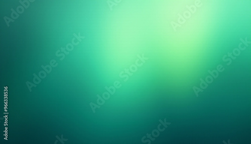 Abstract cool teal and green gradient noisy grain background texture