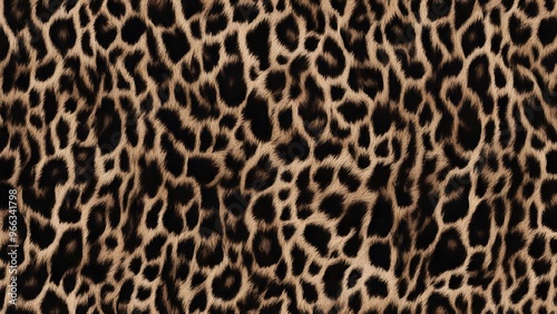  leopard skin texture, wild cat fur design, real hair