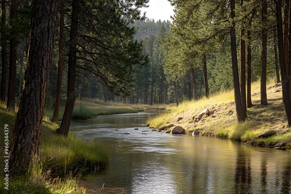 river in autumn