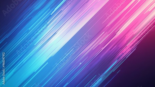 Abstract background design with diagonal blue and pink or purple line pattern. Vector horizontal format for digital luxury business banner, contemporary cover, luxury premium.