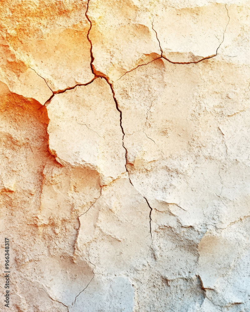 Cracked white surface with a glowing orange hue. Cracked white surface with a glowing orange hue.