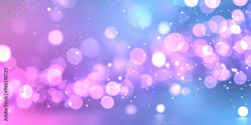 Bright stars fill an abstract background of pink and blue galaxies. rasterized picture.
