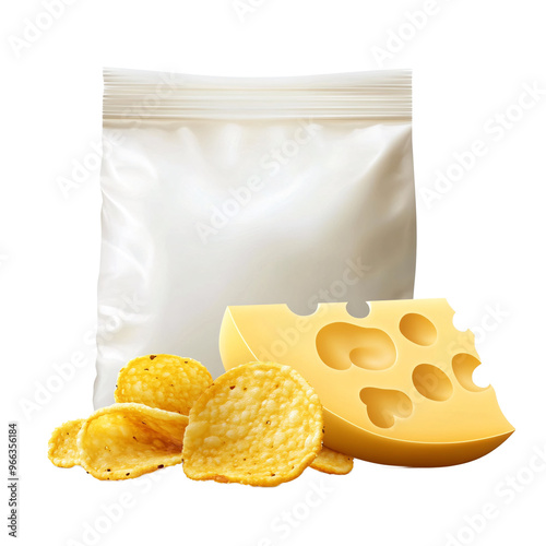 a bag of chips and cheese