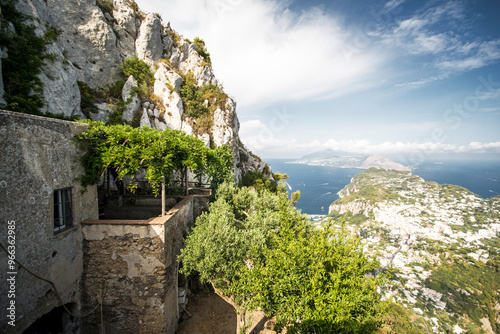 Blick von Anacapri auf Capri