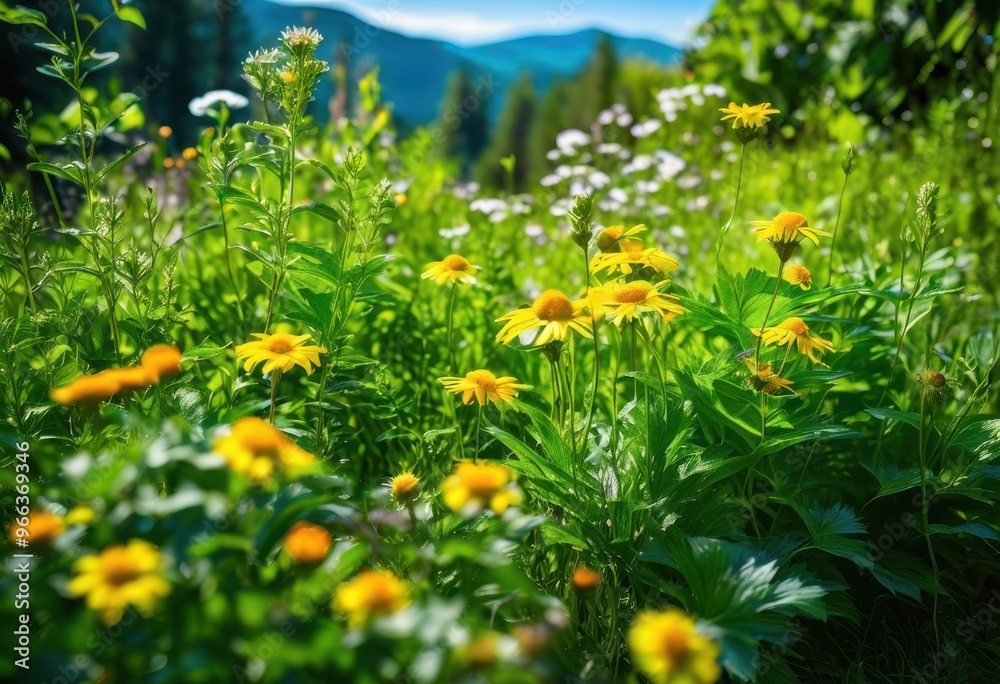 vibrant display rich greenery bright colors nature showcasing lush landscapes diverse flora, biodiversity, fauna, outdoor, sunlight, meadows, gardens, fields vibrant display rich greenery bright colors nature showcasing lush landscapes diverse flora, biodiversity, fauna, outdoor, sunlight, meadows, gardens, fields