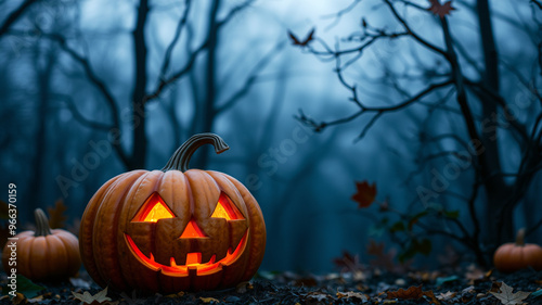 spooky halloween pumpkin jack 