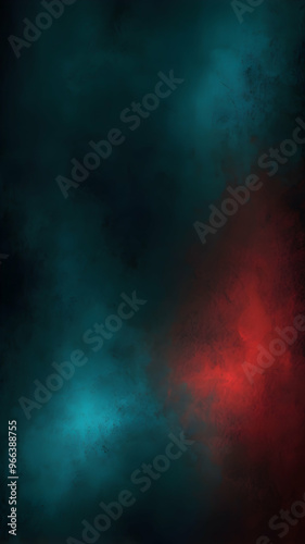 A dark, black and deep turquoise red vertical gradient background with subtle glowing effects. Use as wallpaper or graphic resource