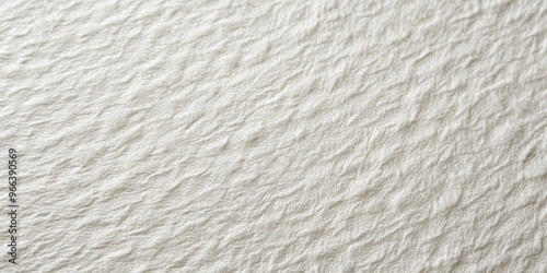 Close-up of White Textured Fabric, Fabric Texture, White Material, White Background