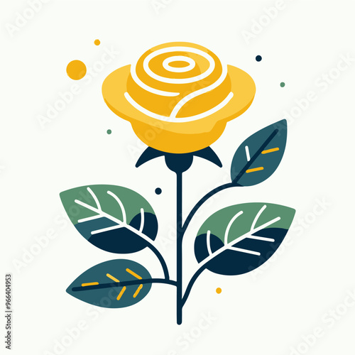 Beautiful yellow flower
