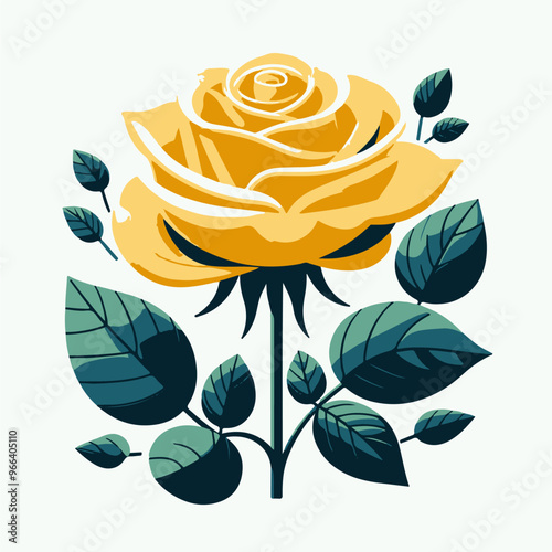 Beautiful yellow flower