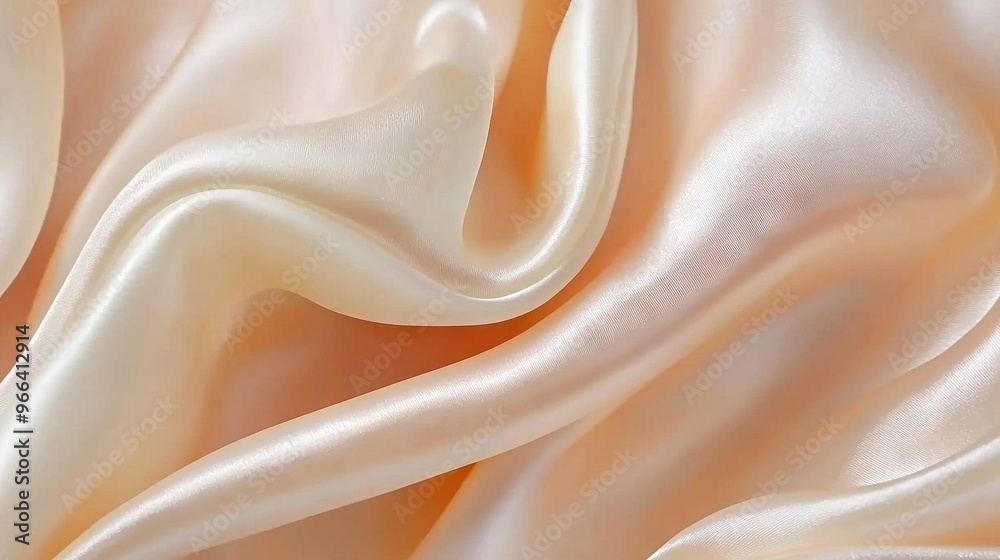 A close-up of white fabric with a smooth pattern at its center feels incredibly soft A close-up of white fabric with a smooth pattern at its center feels incredibly soft