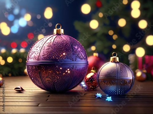 New Year's mood and toys