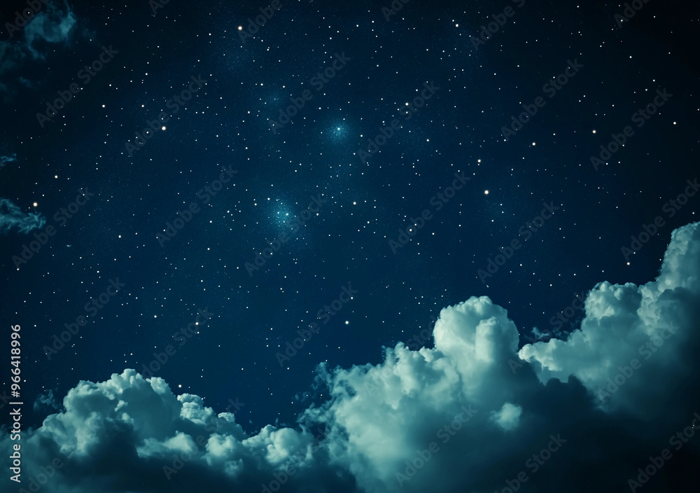 Night sky with stars in the galaxy, Universe with stars, Abstract Background Night sky with stars in the galaxy, Universe with stars, Abstract Background