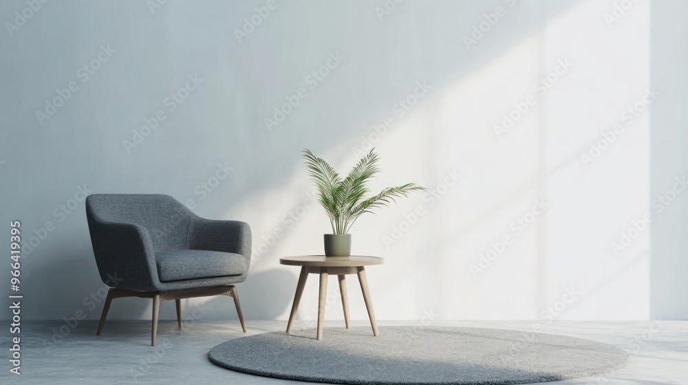 Minimalist Living Room Interior Design