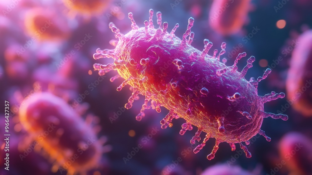 Glowing bacteria in a hot spring showcase vibrant life forms thriving in extreme conditions Glowing bacteria in a hot spring showcase vibrant life forms thriving in extreme conditions