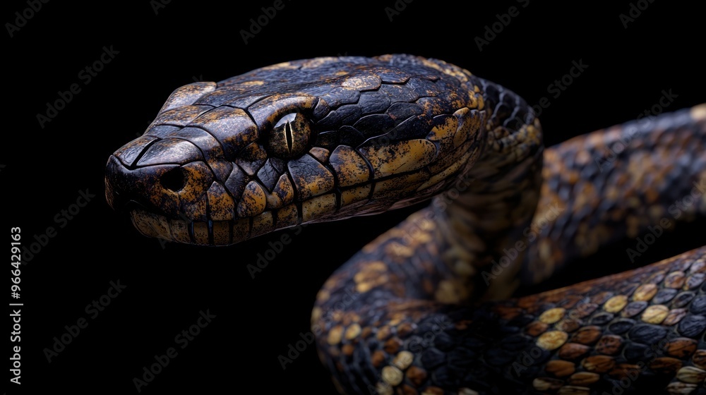 Fototapeta premium Close-up Portrait of a Snake