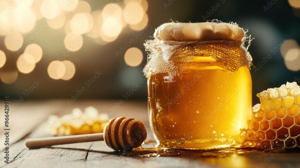 Golden Honey in a Jar Golden Honey in a Jar