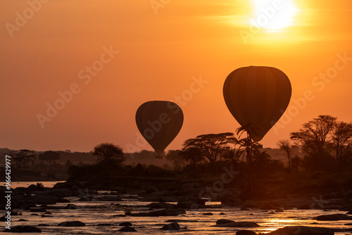 Sunrise at Serengeti National Park