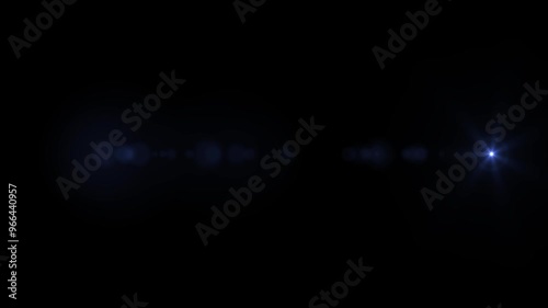 Light effects black screen overlay animation 5 colors blue, green, orange, yellow and red lights