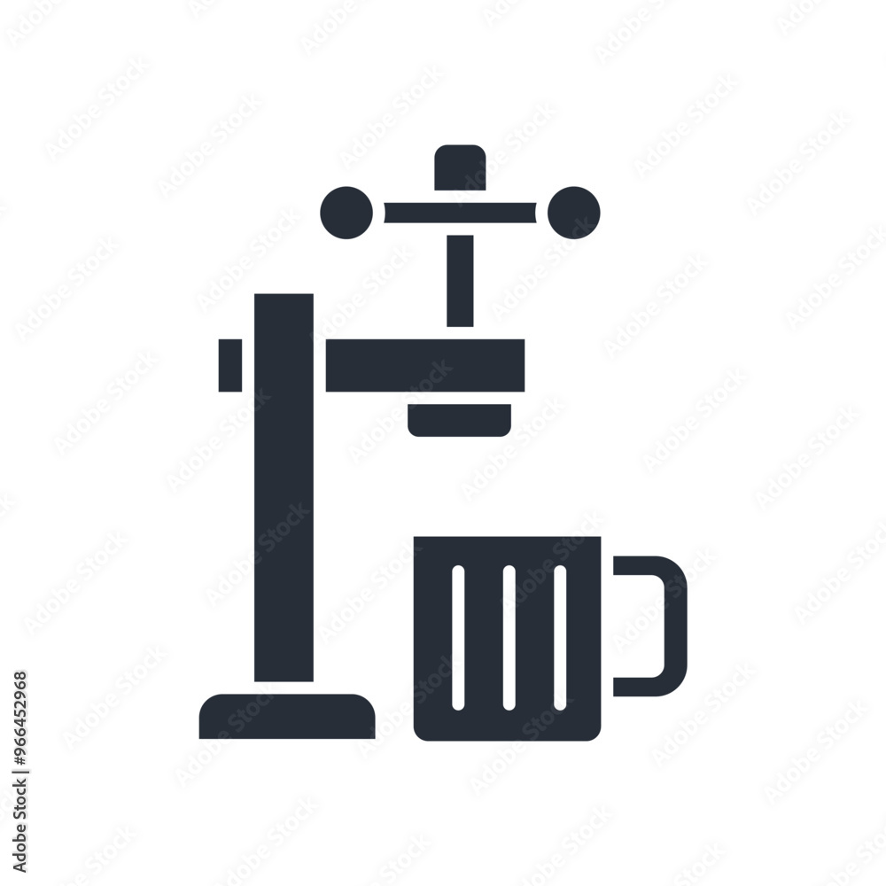 draught beer icon. vector.Editable stroke.linear style sign for use web design,logo.Symbol illustration. draught beer icon. vector.Editable stroke.linear style sign for use web design,logo.Symbol illustration.