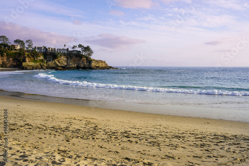 California beach with a sky