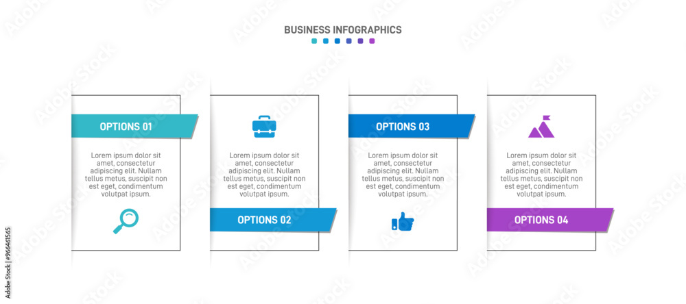 Horizontal progress bar featuring 4 arrow-shaped elements, symbolizing the four stages of business strategy and progression. Clean timeline infographic design template. Vector for presentation Horizontal progress bar featuring 4 arrow-shaped elements, symbolizing the four stages of business strategy and progression. Clean timeline infographic design template. Vector for presentation