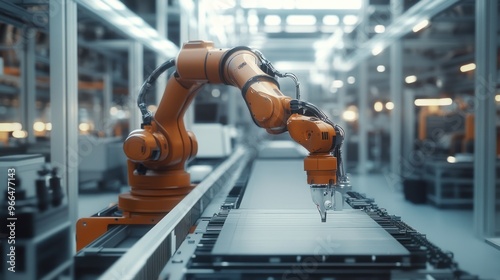 Wallpaper Mural Industrial Robotic Arm Automation Torontodigital.ca