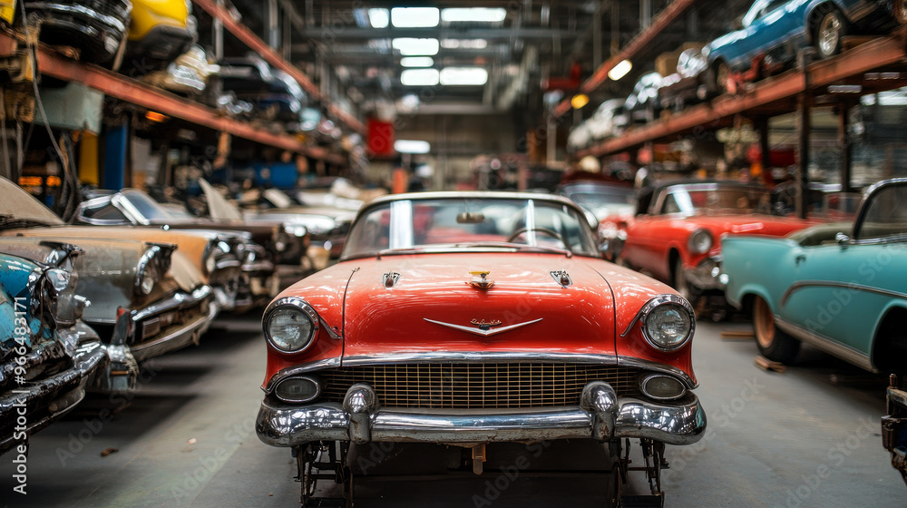 Local repair shops are now selling new cars built from parts from different sources, instead of being made by large car companies. Local repair shops are now selling new cars built from parts from different sources, instead of being made by large car companies.