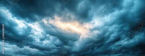 Dramatic Storm Clouds photo