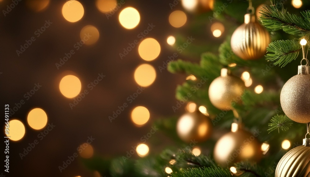 A festive holiday tree adorned with sparkling ornaments and shimmering lights, creating a magical atmosphere. A festive holiday tree adorned with sparkling ornaments and shimmering lights, creating a magical atmosphere.