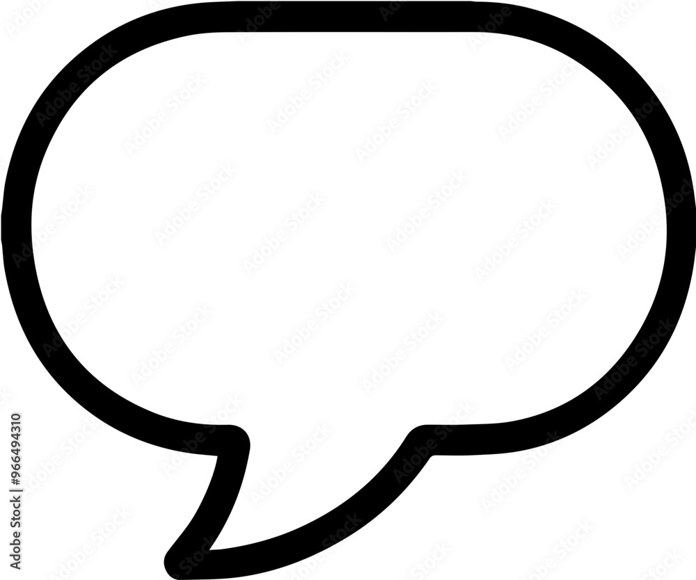 Speech bubble icon, conversation, chat, communication, vector graphics Speech bubble icon, conversation, chat, communication, vector graphics