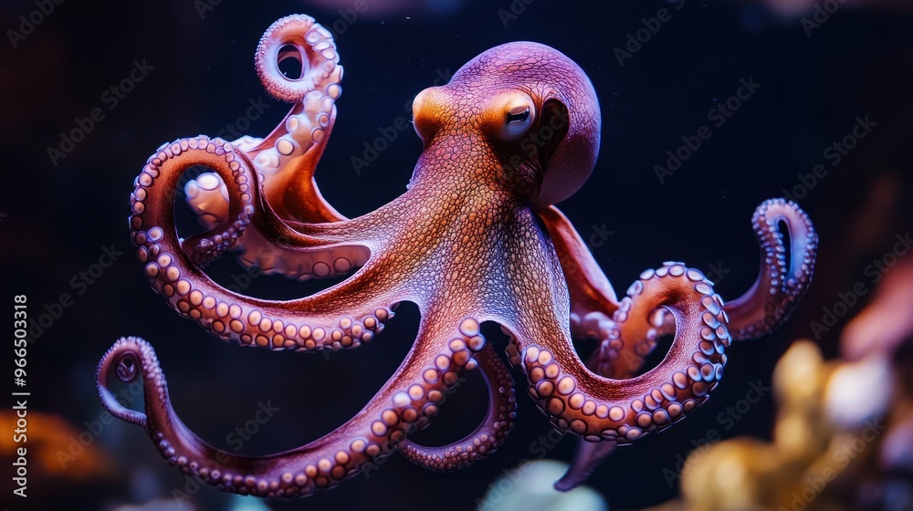 Octopus in the Ocean Octopus in the Ocean