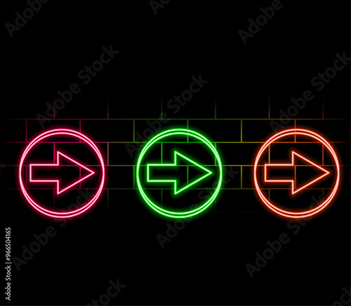 Outline neon coin convert icon set. Glowing neon token exchange sign with arrows. Crypto currency conversion, money cashback, refund, swapping token market, reinvest, virtual coin trade. Vector icons