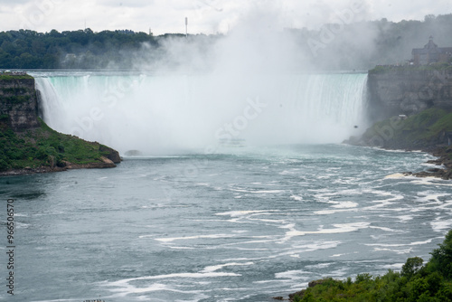 Niagara falls in the morning