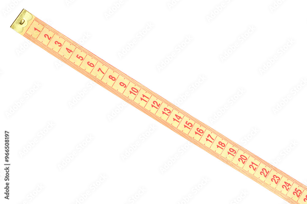 Metric measuring tape isolated on white background
Metric measuring tape isolated on white background