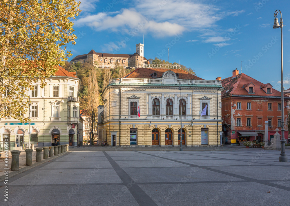 The Congress square - Ljubljana, Slovenia The Congress square - Ljubljana, Slovenia