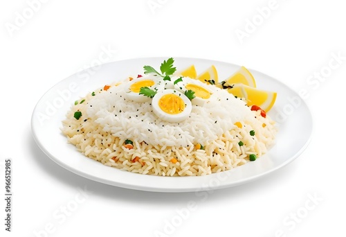 Rice in fish is very nice locking. White in background 