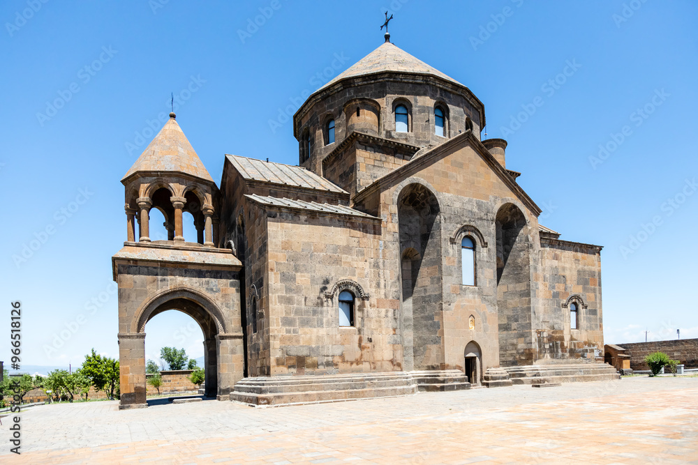 side view of Saint Hripsime Church in Etchmiadzin side view of Saint Hripsime Church in Etchmiadzin