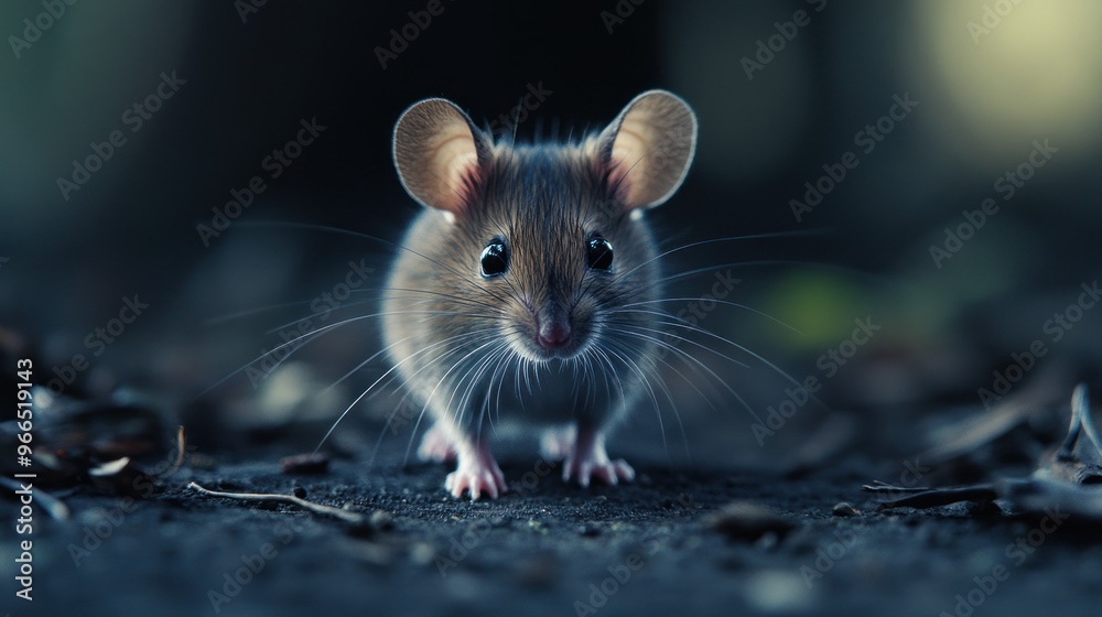 A Curious Mouse in the Woods A Curious Mouse in the Woods