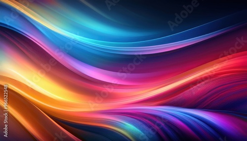 A colorful abstract background with waves and lines