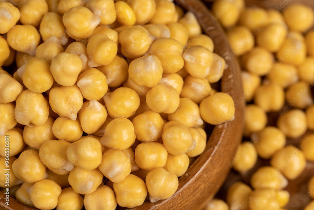 wet chickpeas porridge during cooking wet chickpeas porridge during cooking