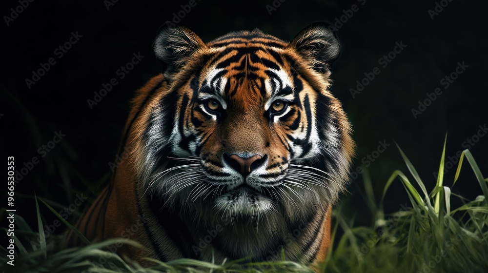 Fototapeta premium Majestic Tiger Portrait